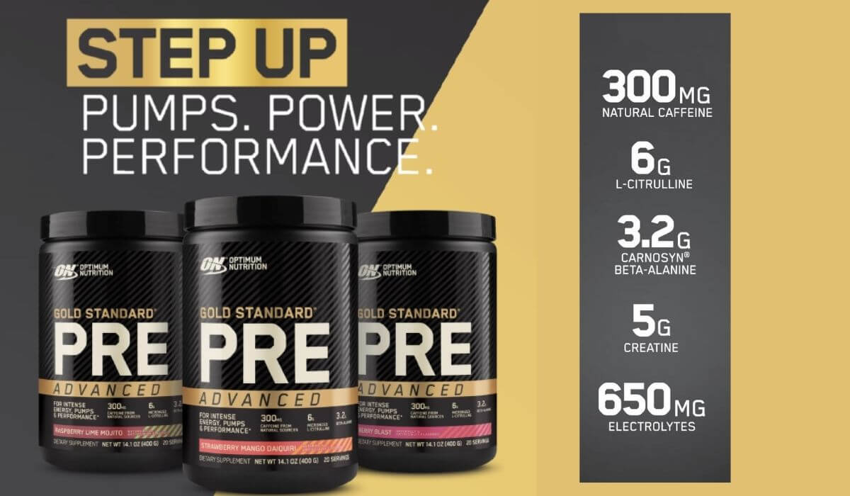 Optimum Nutrition Gold Standard PreWorkout Advanced 400 g